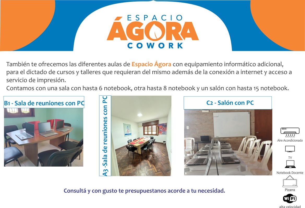 Salones, Aulas, Talleres
